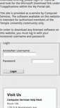 Mobile Screenshot of download.temple.edu