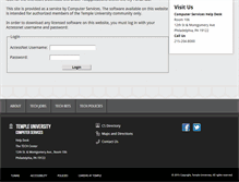 Tablet Screenshot of download.temple.edu
