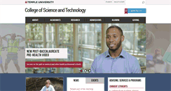 Desktop Screenshot of cst.temple.edu