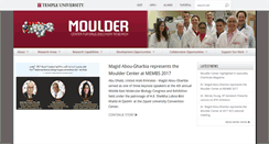Desktop Screenshot of moulder.temple.edu