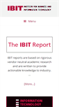 Mobile Screenshot of ibit.temple.edu