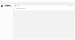 Desktop Screenshot of ensemble.temple.edu