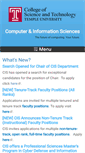 Mobile Screenshot of cis.temple.edu
